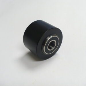 Black Pulley Idler Flat With Bearings part